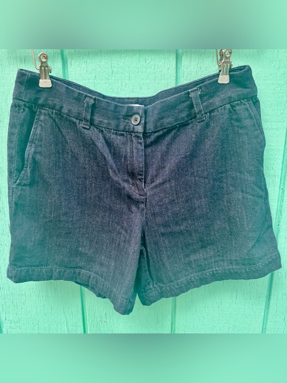Loft Dark Wash 6" Women's Shorts Size 10